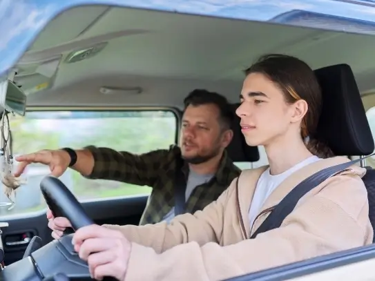 Behind-the-wheel training